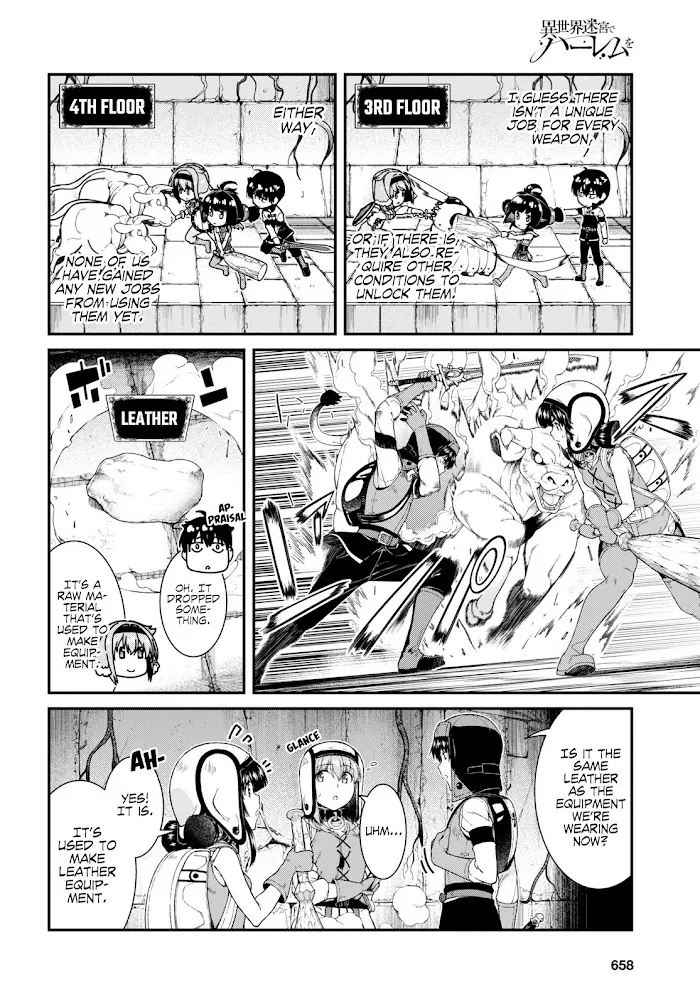 Isekai Meikyuu de Harem wo - Chapter 45 Page 8