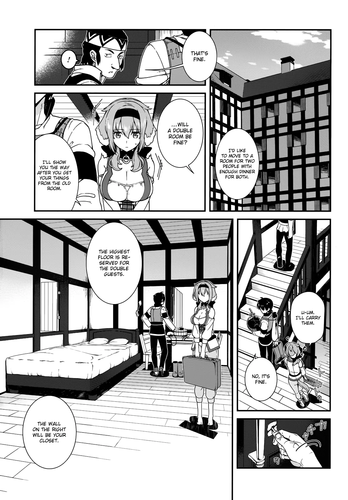 Isekai Meikyuu de Harem wo - Chapter 6.1 Page 5