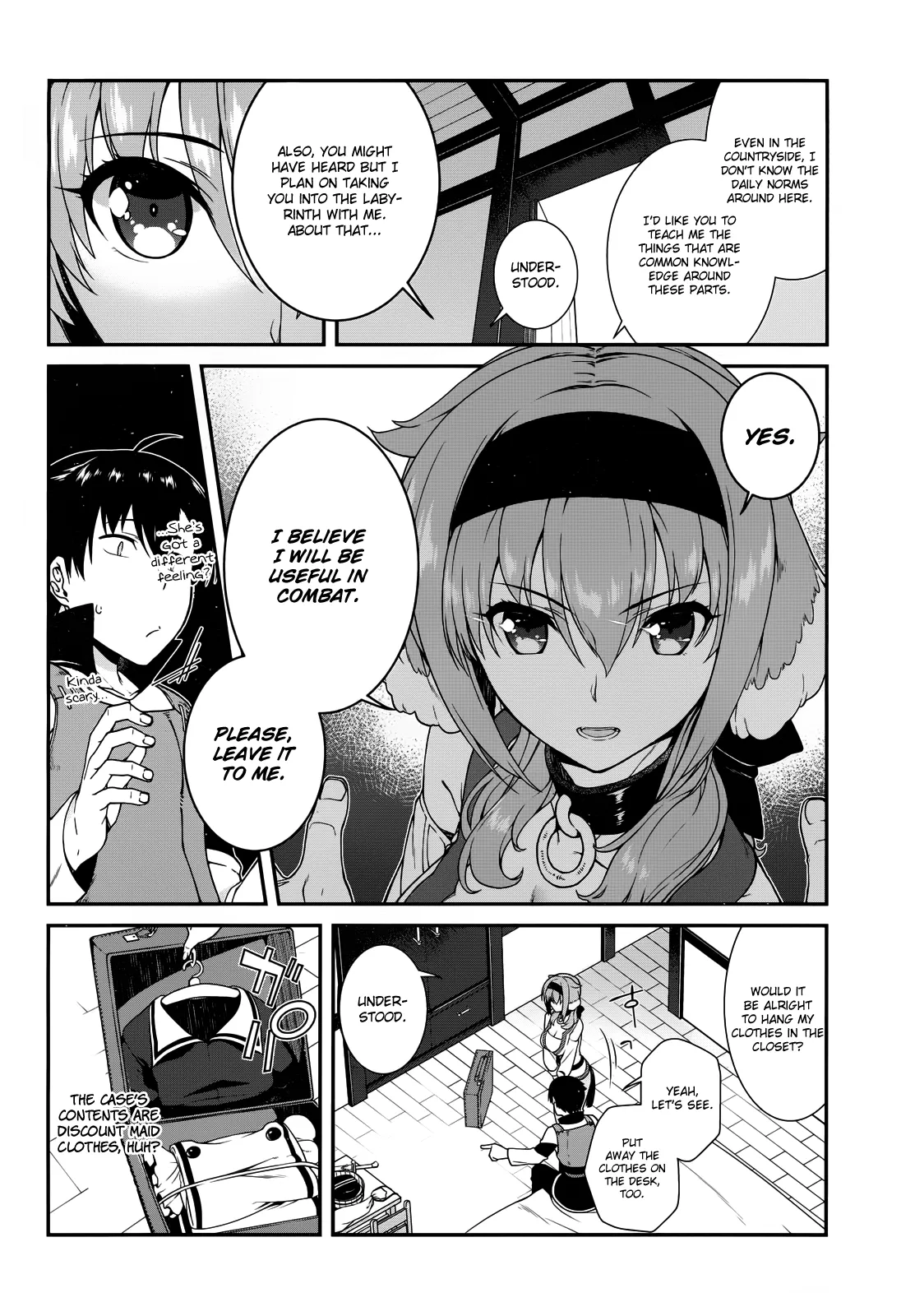 Isekai Meikyuu de Harem wo - Chapter 6.1 Page 10