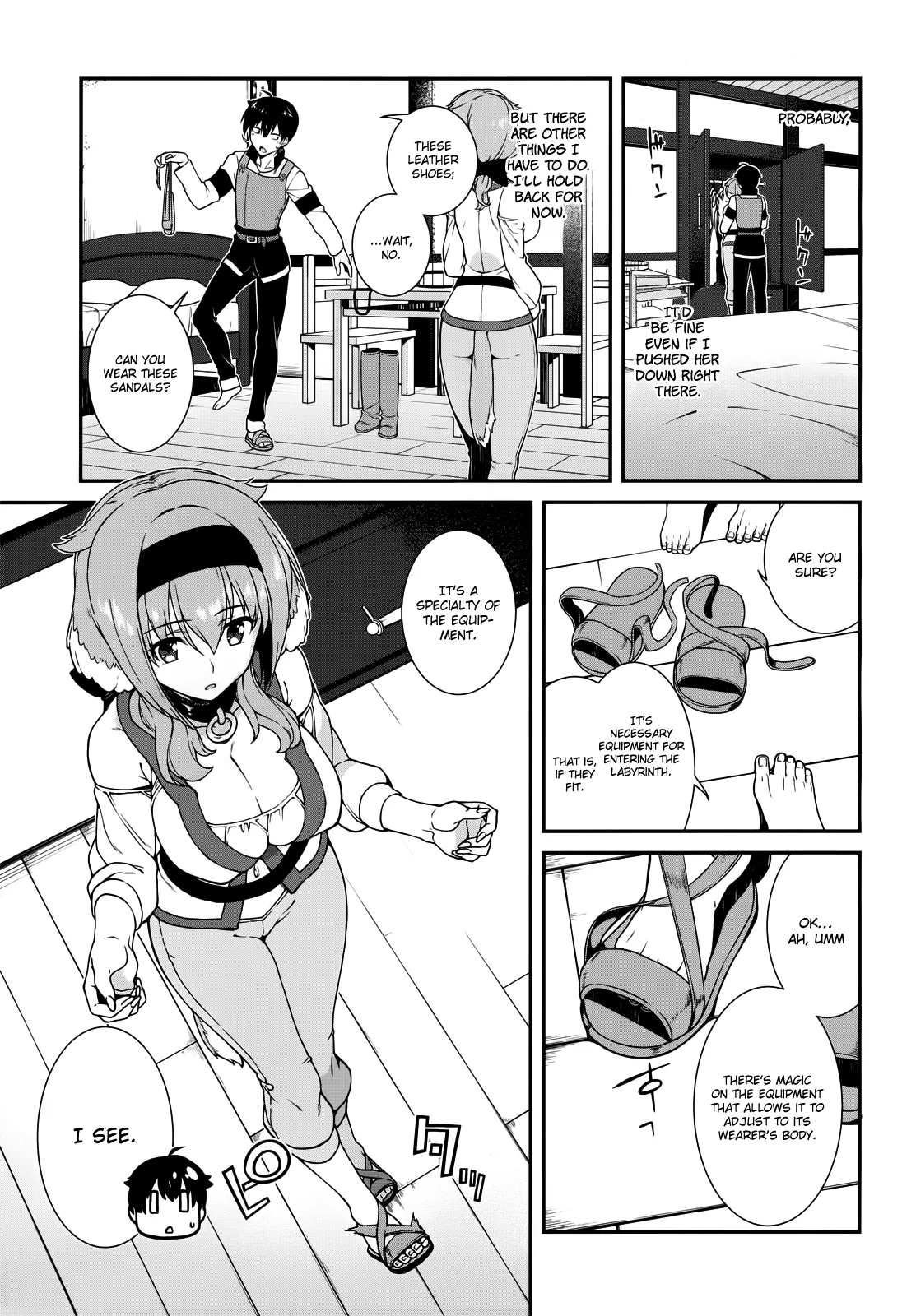 Isekai Meikyuu de Harem wo - Chapter 6.1 Page 13
