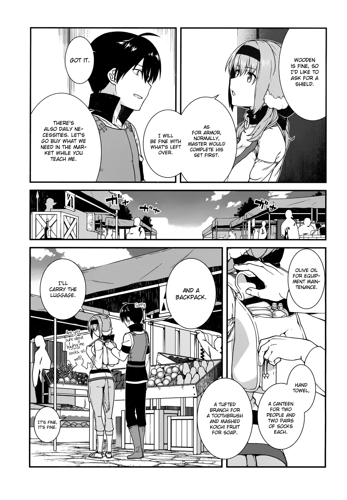 Isekai Meikyuu de Harem wo - Chapter 6.1 Page 15