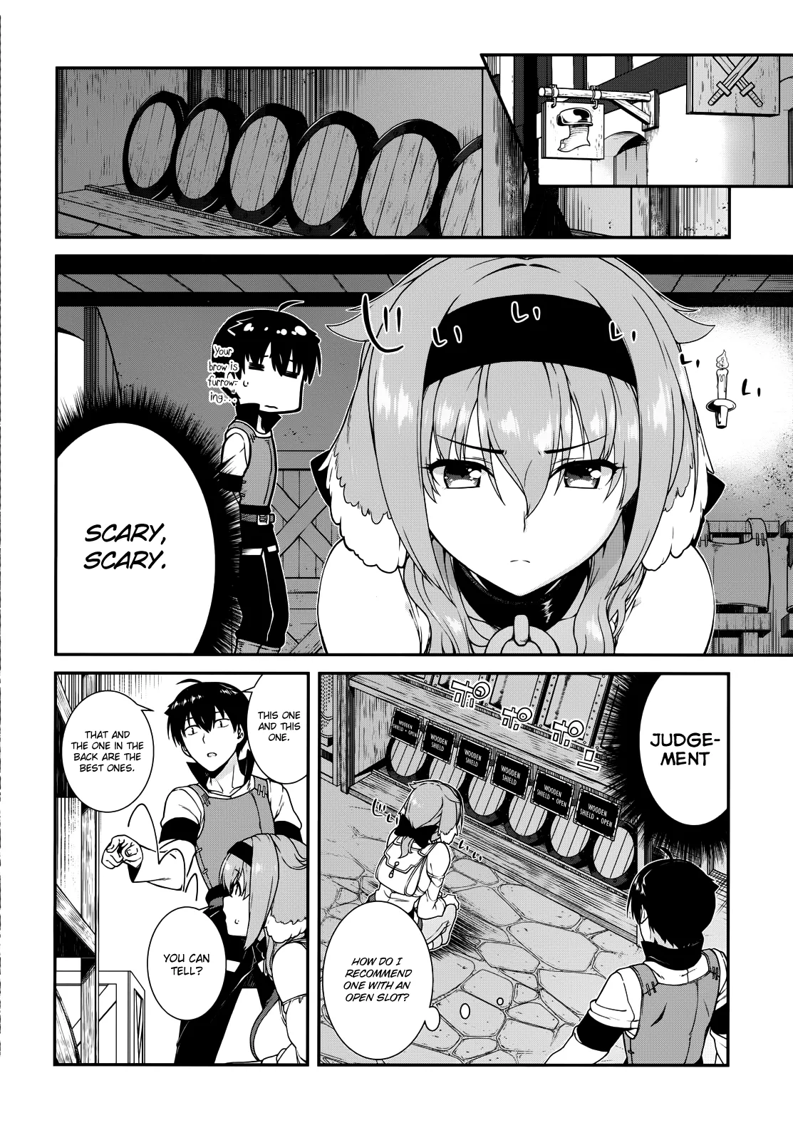 Isekai Meikyuu de Harem wo - Chapter 6.1 Page 16