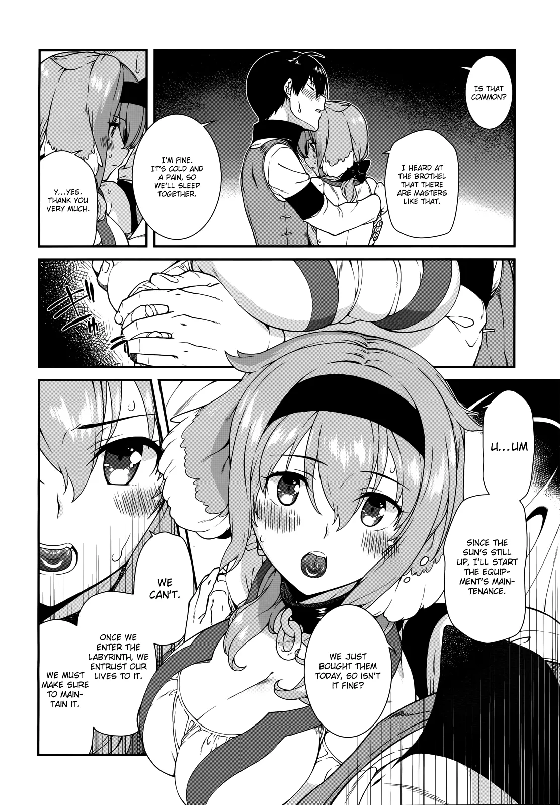 Isekai Meikyuu de Harem wo - Chapter 6.1 Page 28