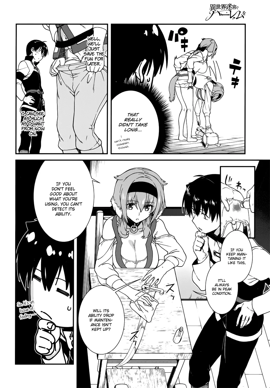 Isekai Meikyuu de Harem wo - Chapter 6.2 Page 6