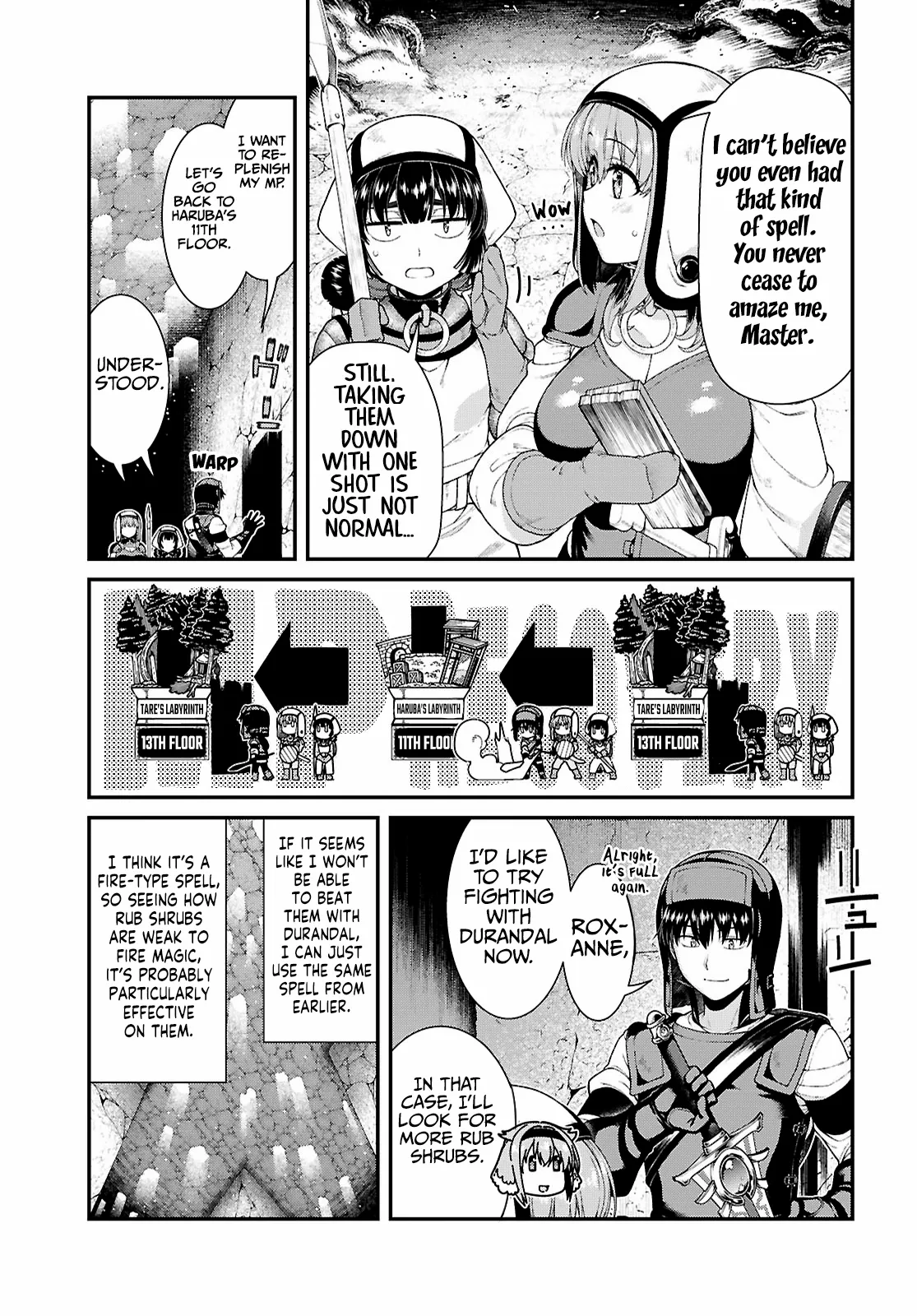 Isekai Meikyuu de Harem wo - Chapter 90 Page 7