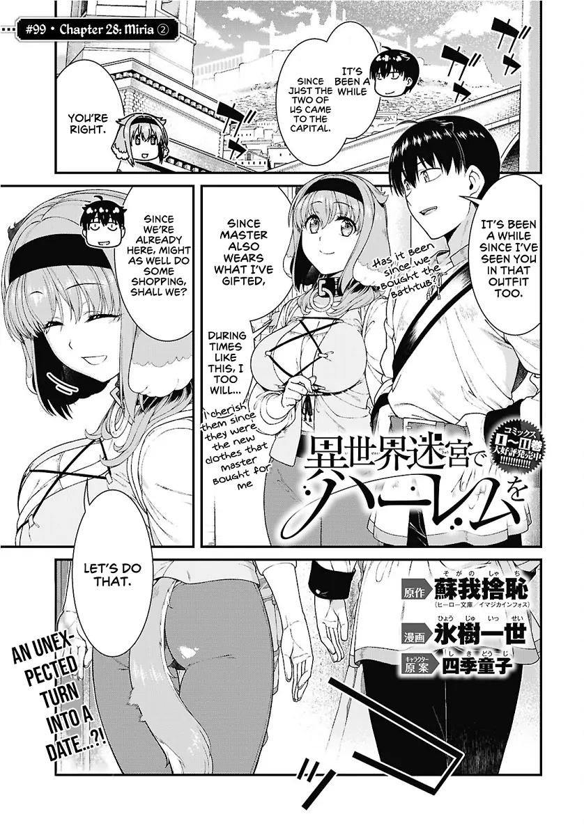 Isekai Meikyuu de Harem wo - Chapter 99 Page 2