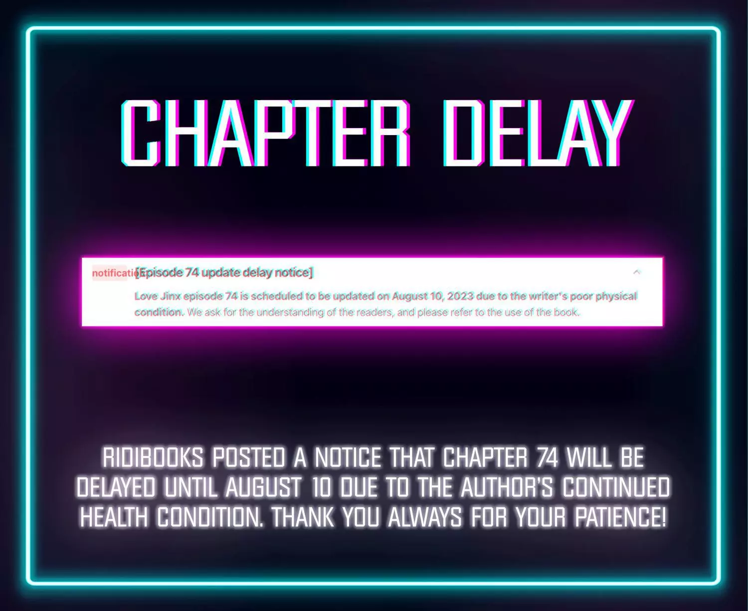 Love Jinx - Chapter 73.1 Page 1