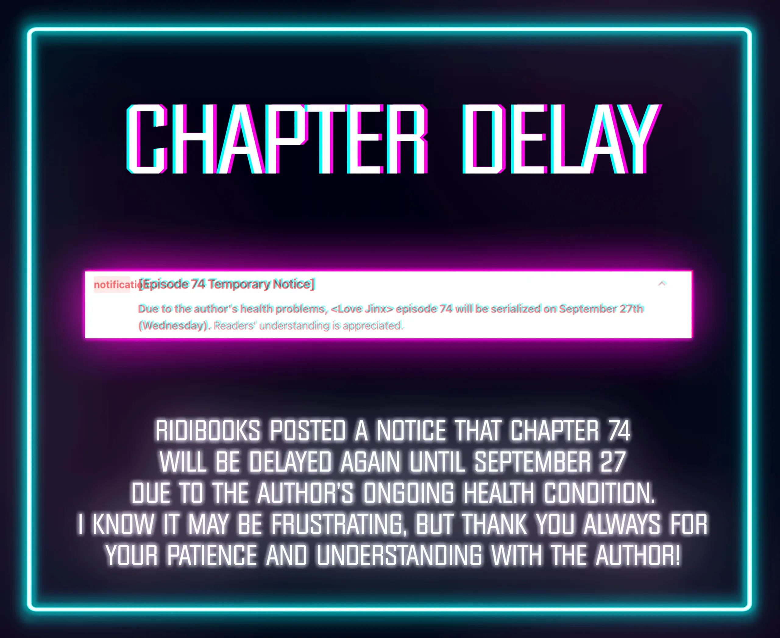 Love Jinx - Chapter 73.2 Page 1