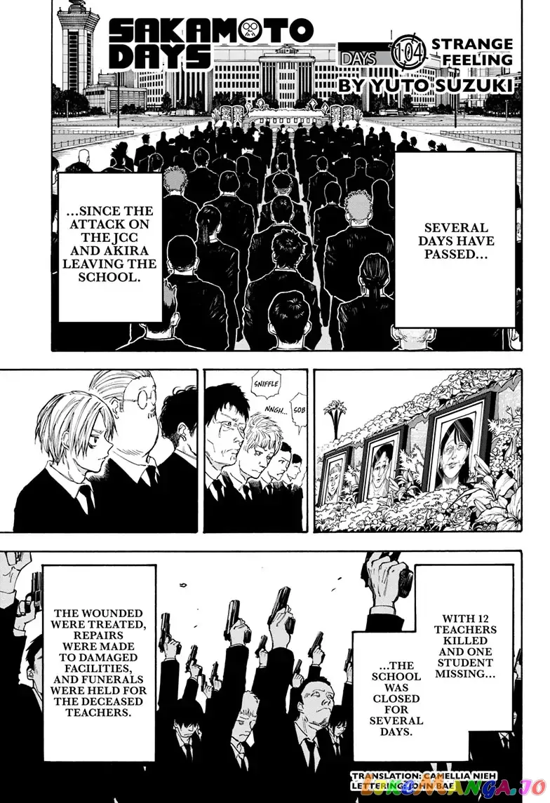 Sakamoto Days - Chapter 104 Page 1