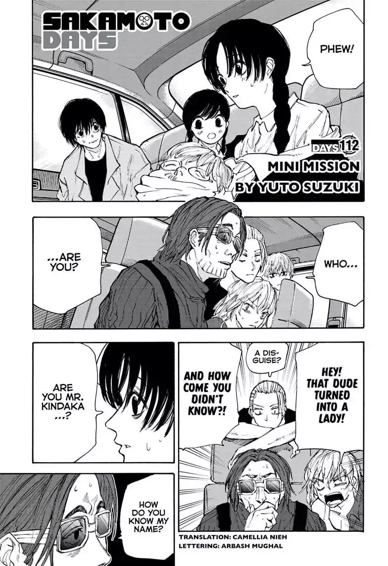 Sakamoto Days - Chapter 112 Page 1
