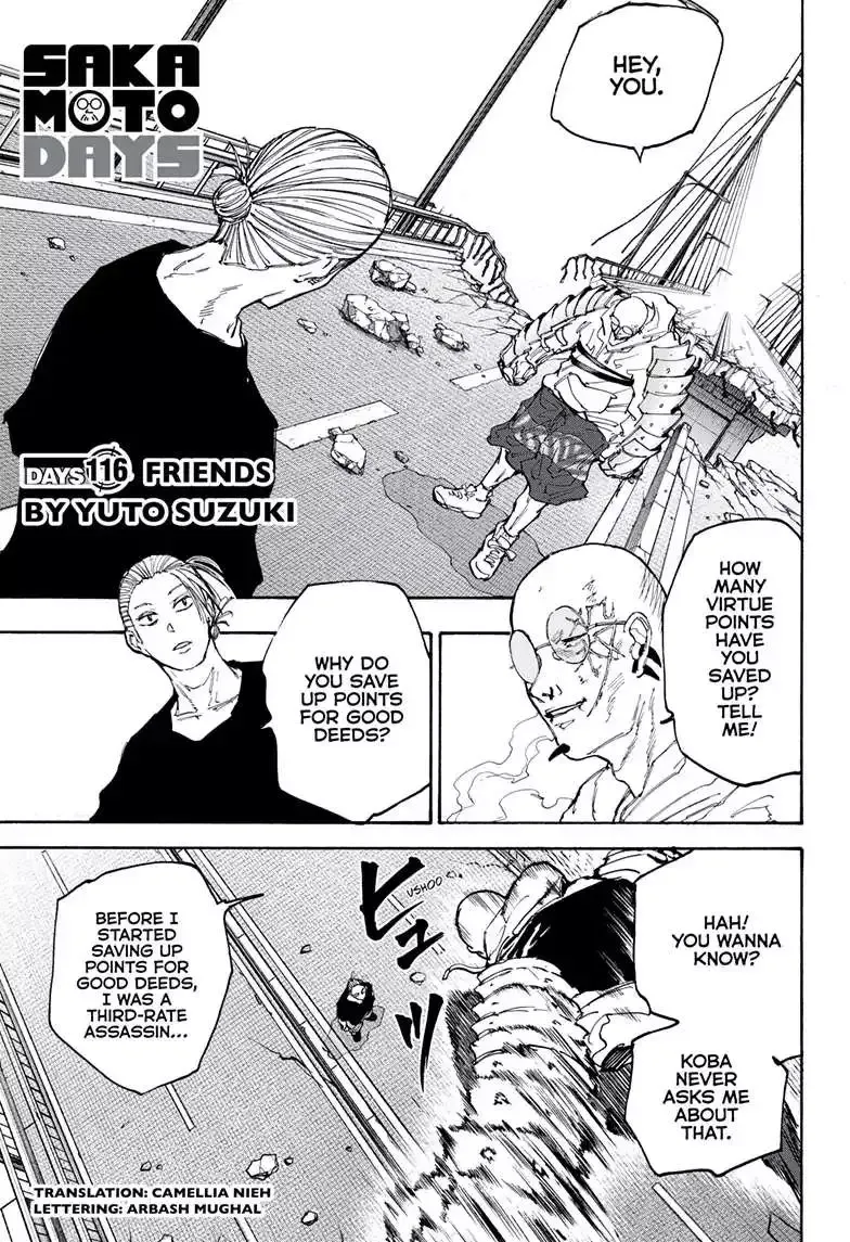 Sakamoto Days - Chapter 116 Page 1