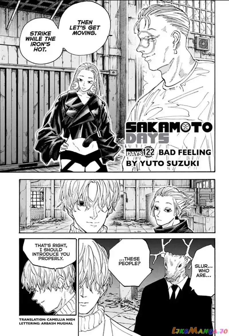 Sakamoto Days - Chapter 122 Page 2