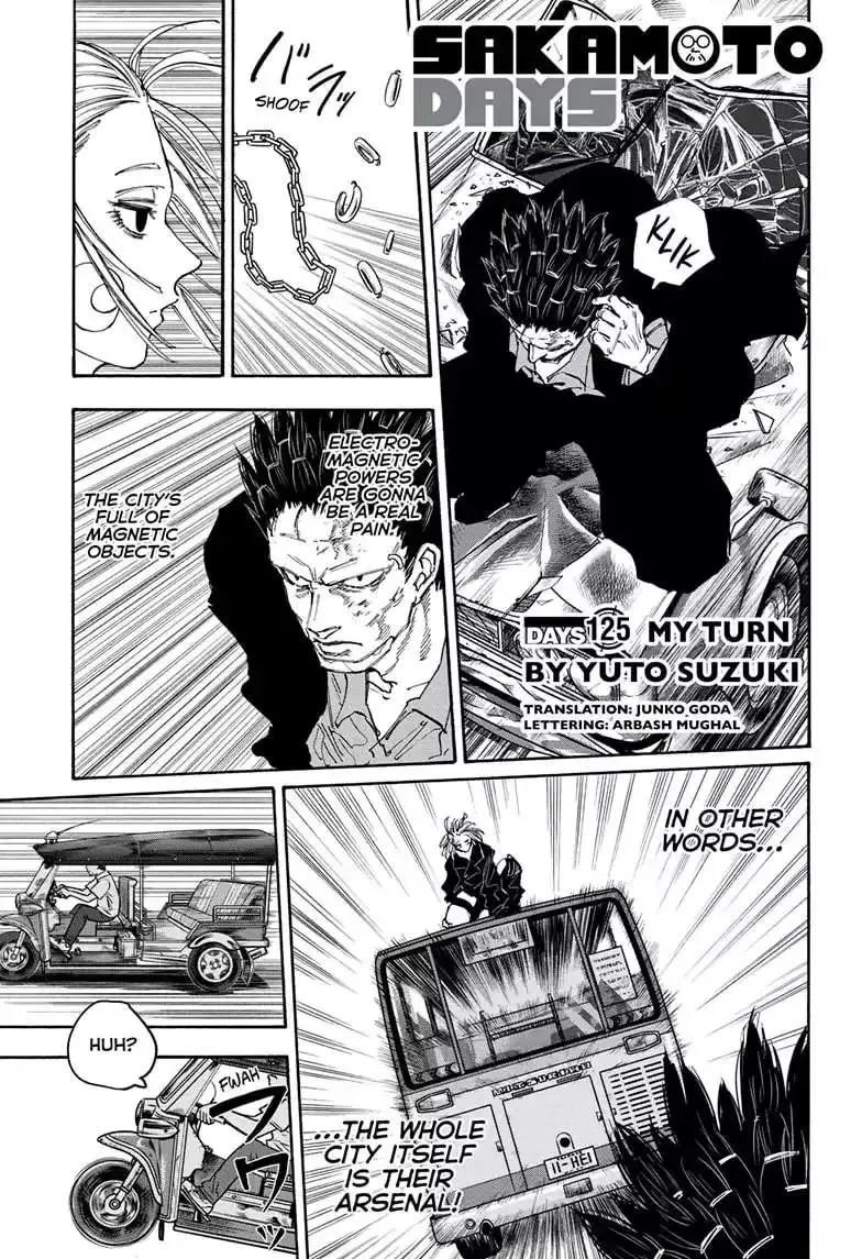 Sakamoto Days - Chapter 125 Page 1