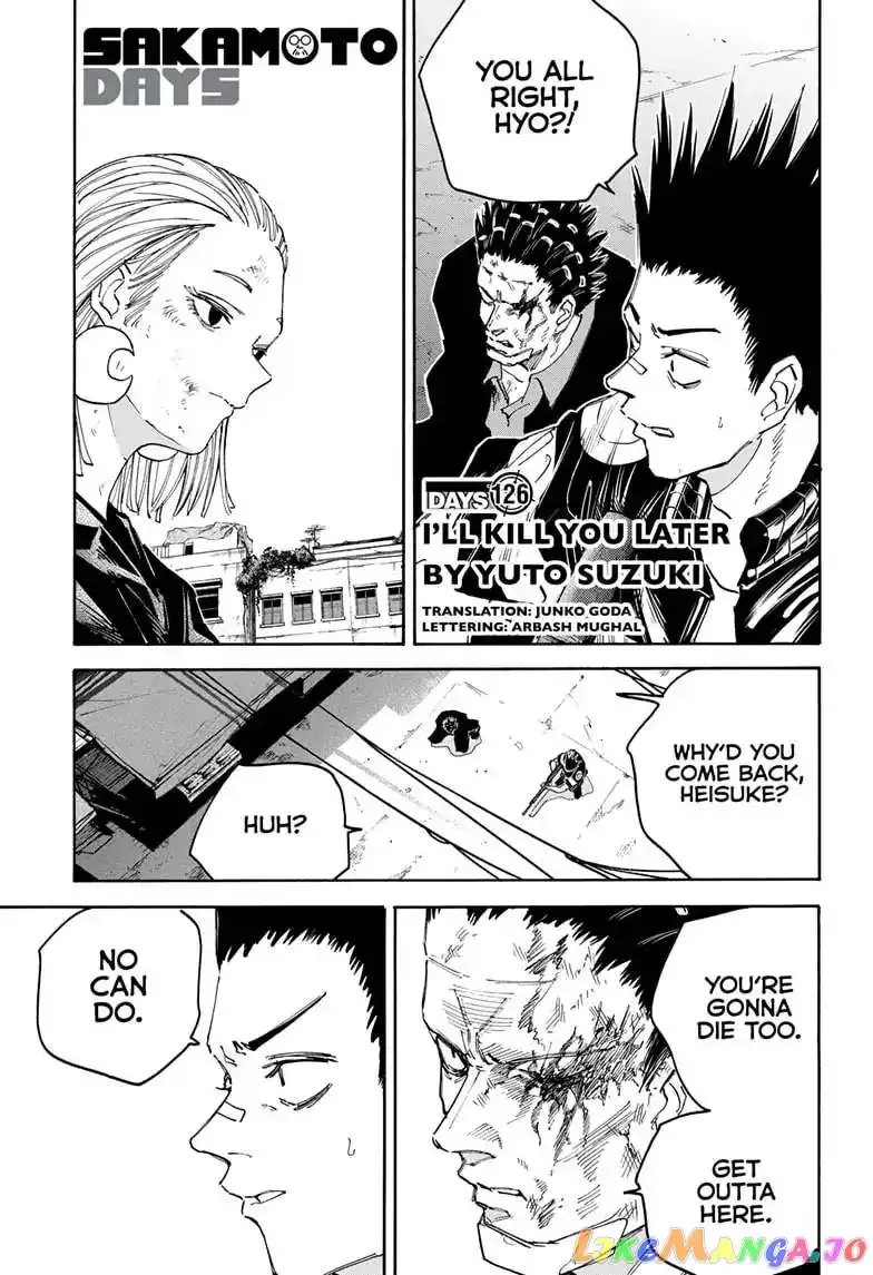 Sakamoto Days - Chapter 126 Page 2