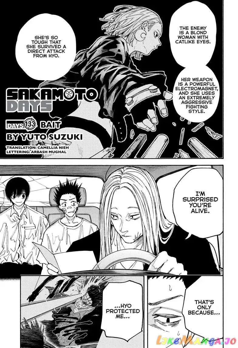 Sakamoto Days - Chapter 133 Page 1