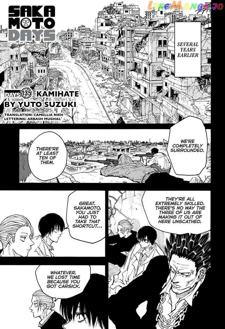 Sakamoto Days - Chapter 135 Page 1