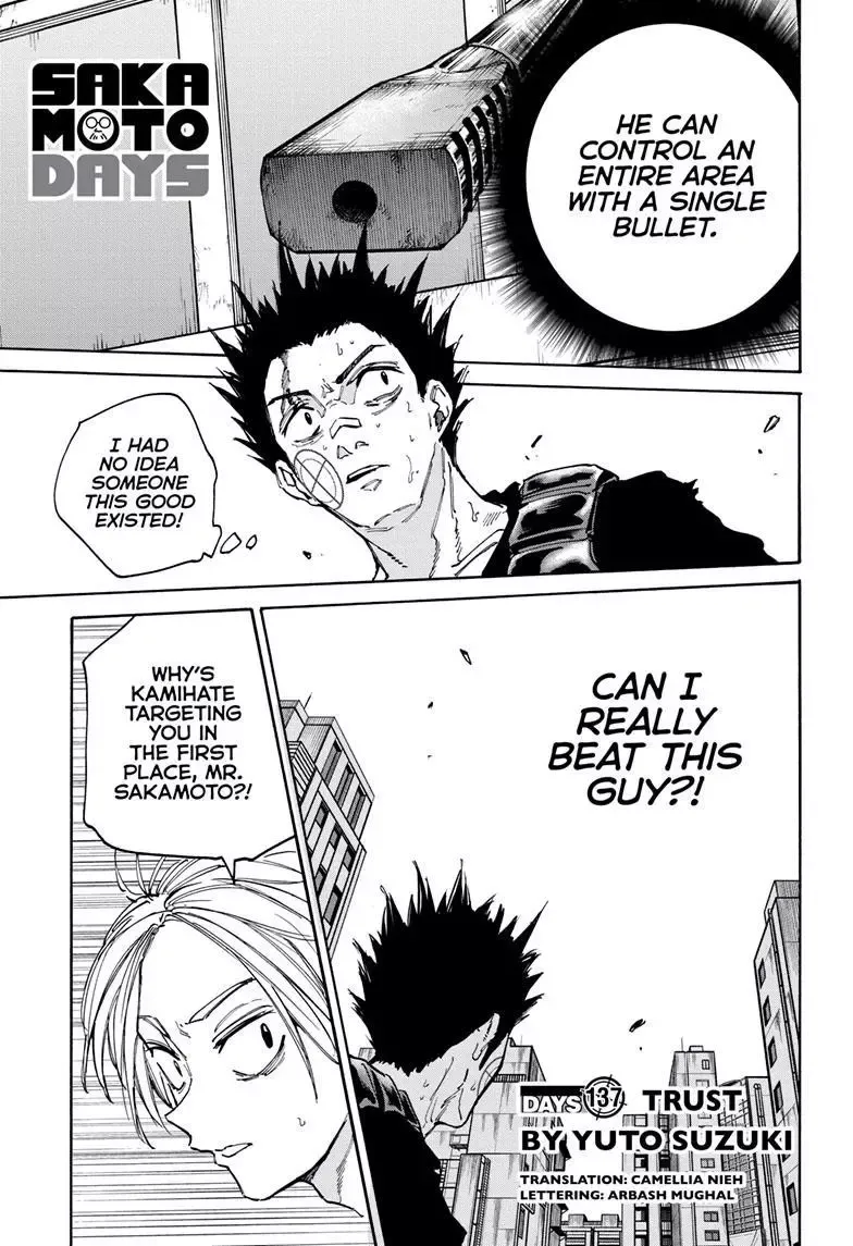 Sakamoto Days - Chapter 137 Page 1