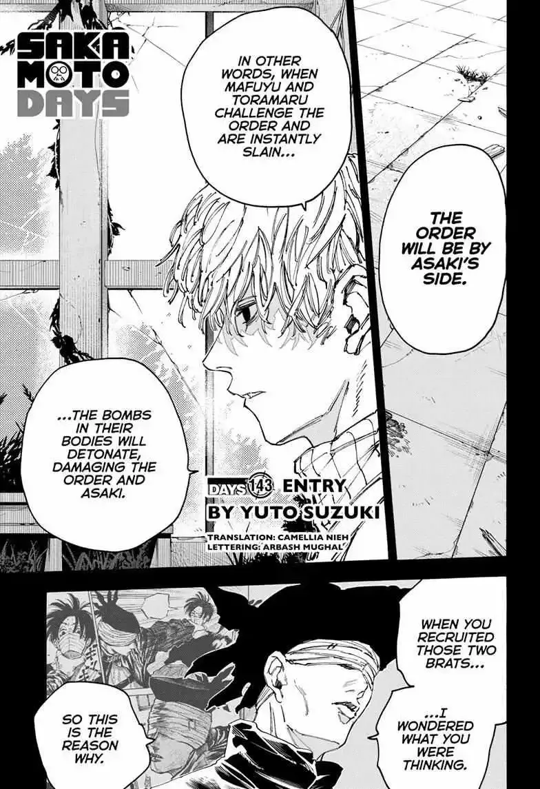 Sakamoto Days - Chapter 143 Page 1
