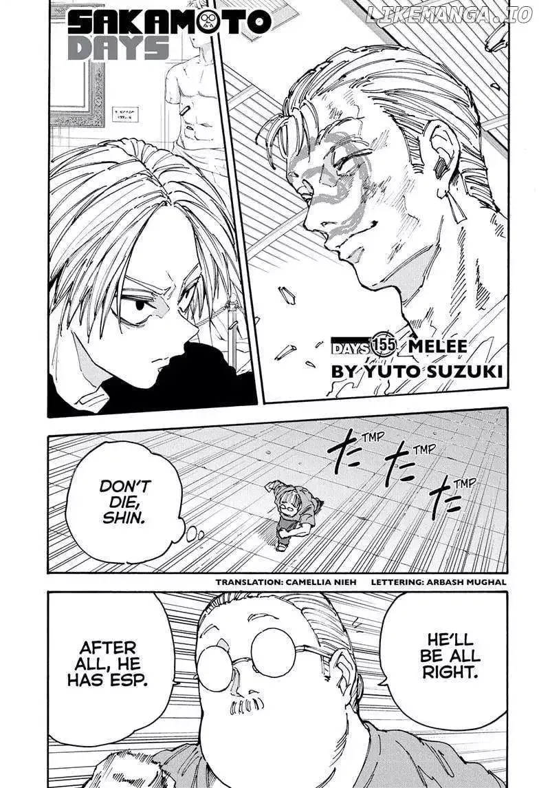 Sakamoto Days - Chapter 155 Page 1