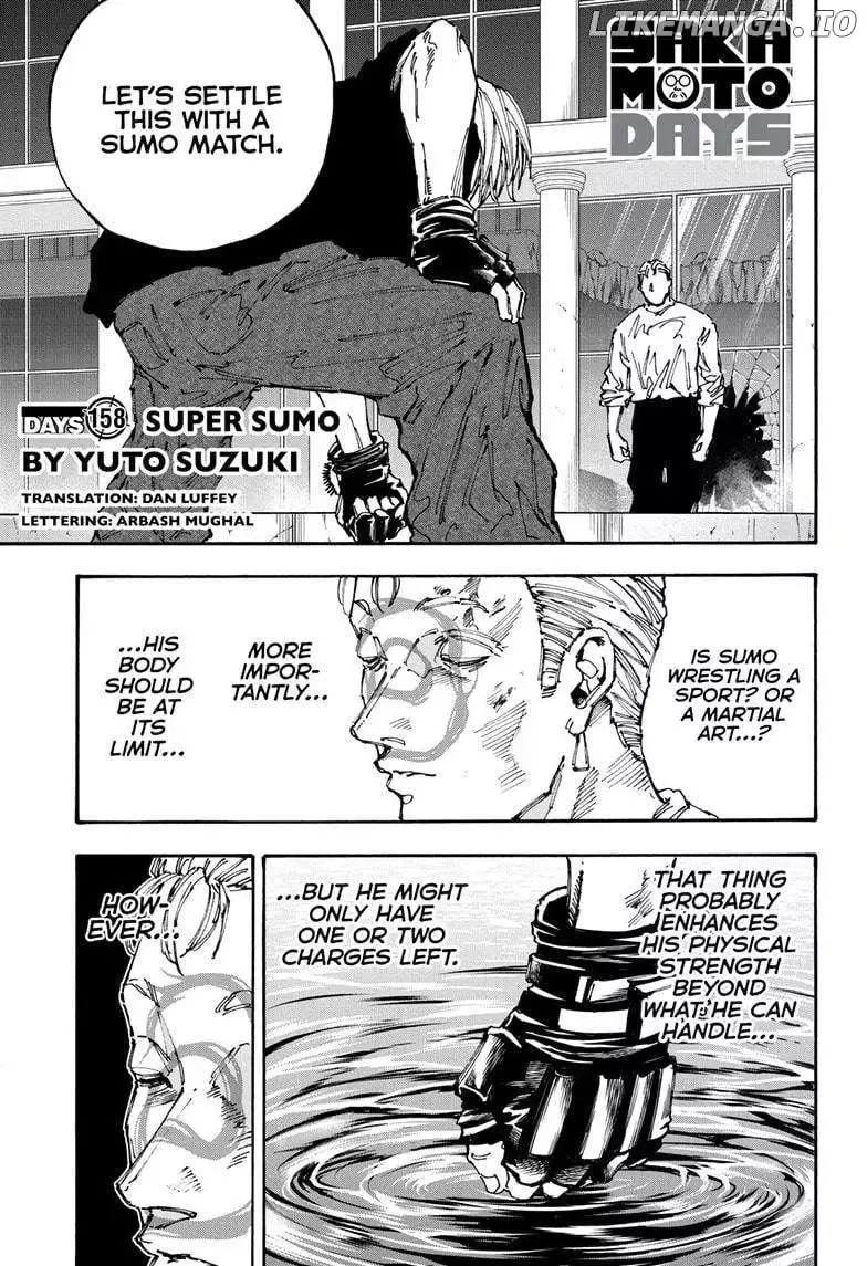 Sakamoto Days - Chapter 158 Page 1