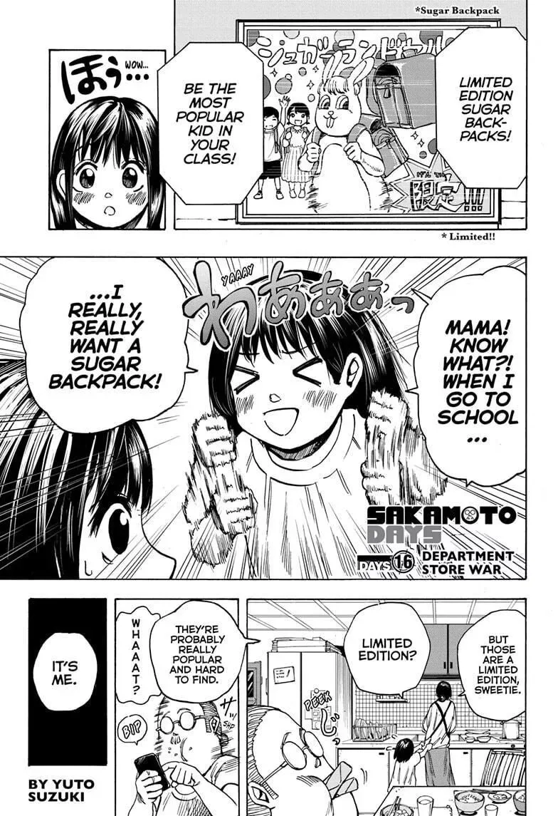 Sakamoto Days - Chapter 16 Page 1