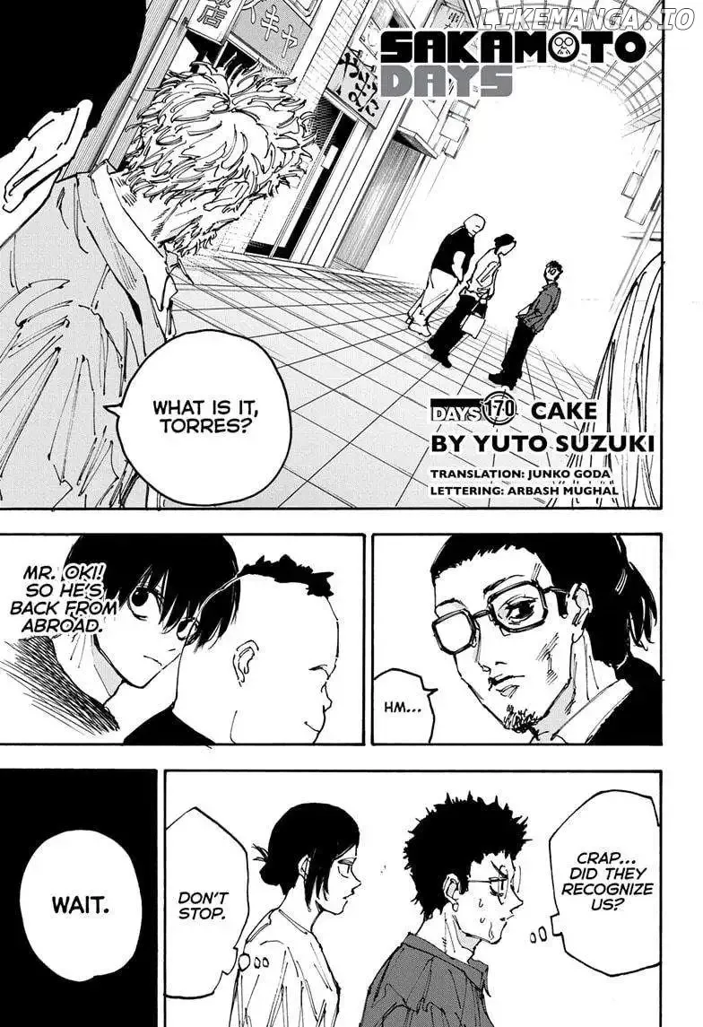 Sakamoto Days - Chapter 170 Page 1
