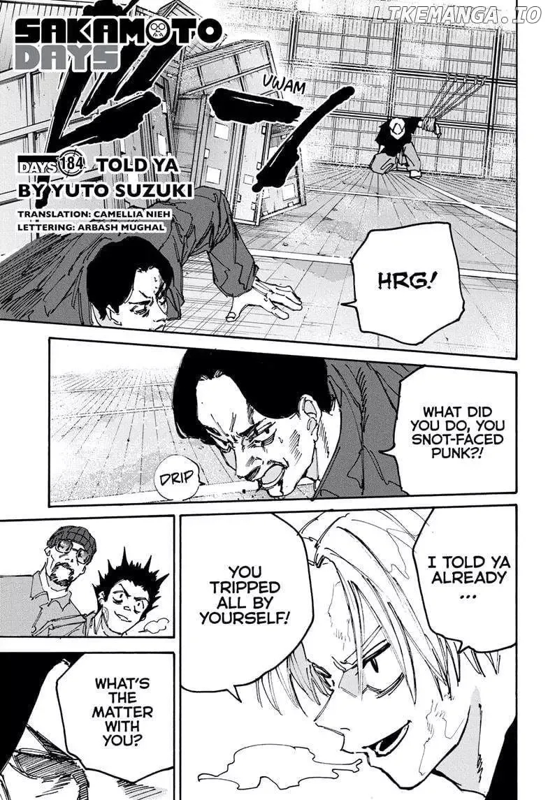 Sakamoto Days - Chapter 184 Page 2