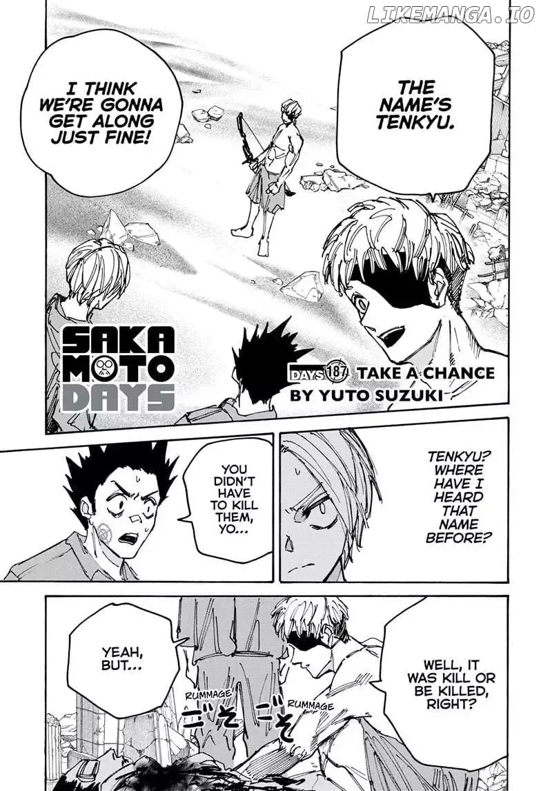 Sakamoto Days - Chapter 187 Page 1
