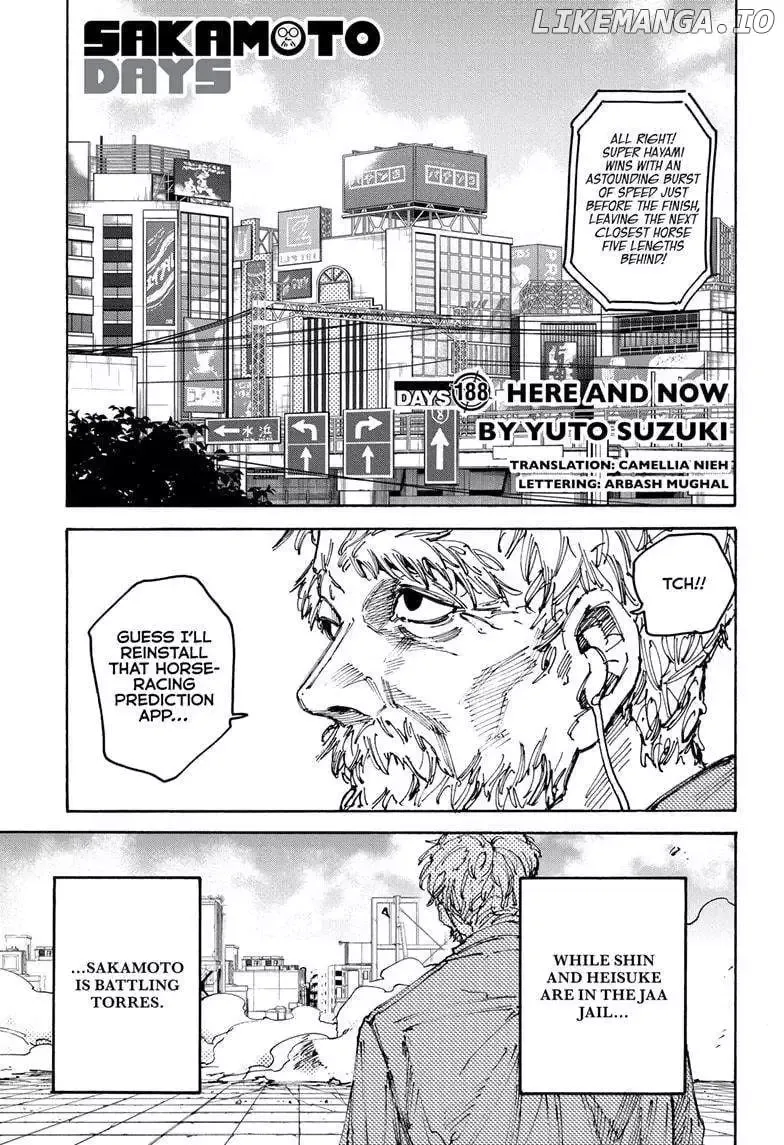 Sakamoto Days - Chapter 188 Page 1