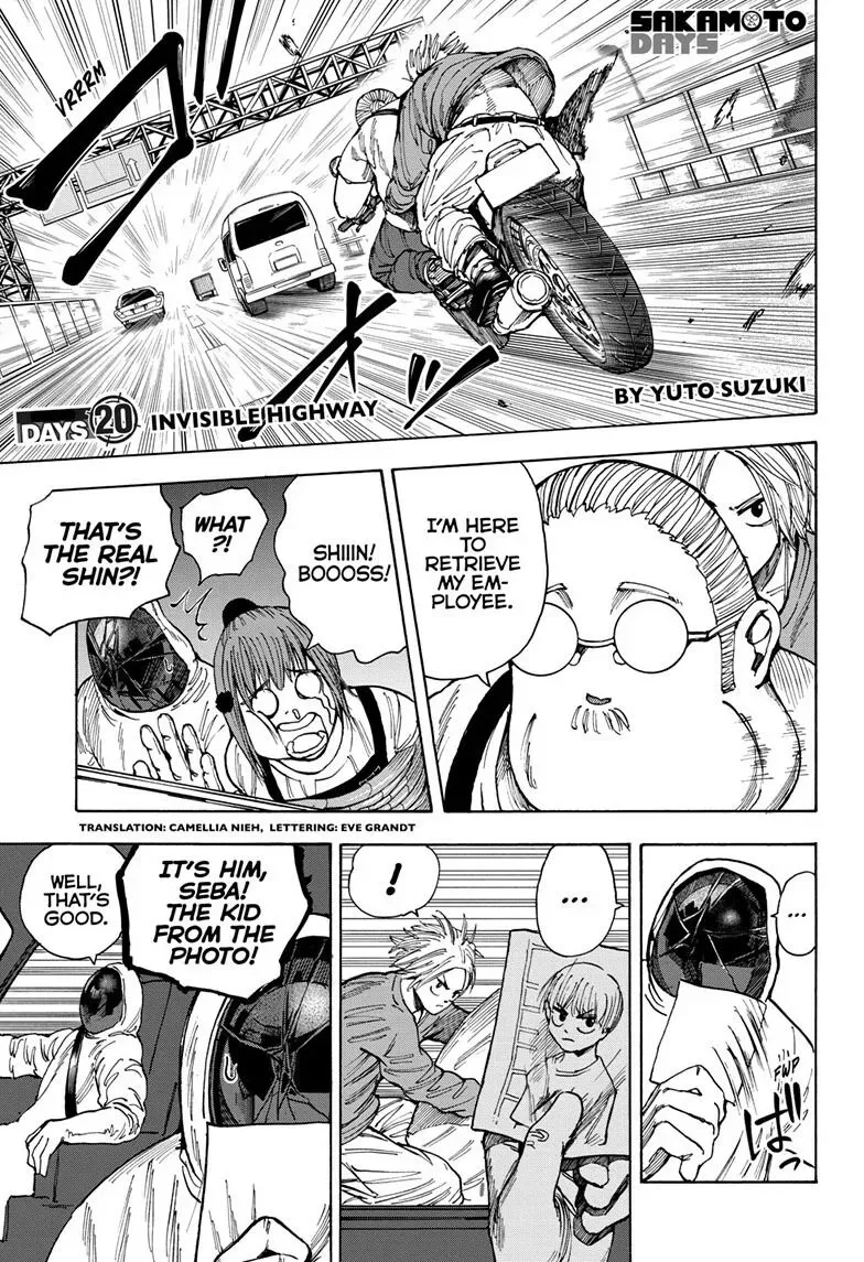 Sakamoto Days - Chapter 20 Page 1