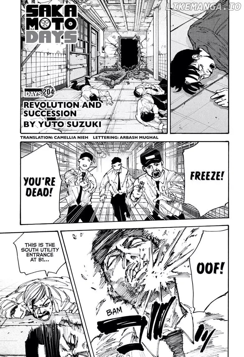 Sakamoto Days - Chapter 204 Page 1
