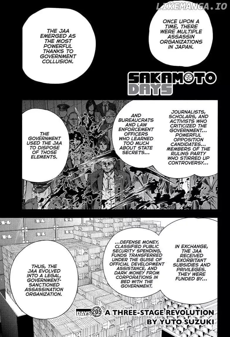 Sakamoto Days - Chapter 205 Page 1