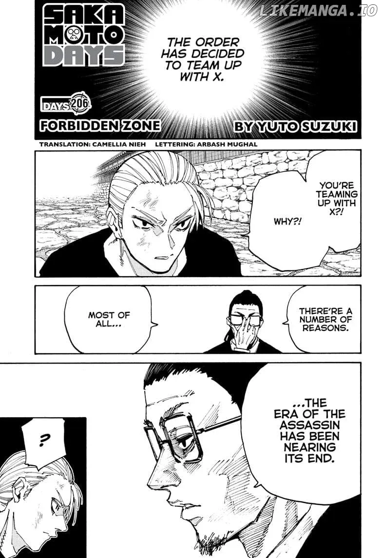 Sakamoto Days - Chapter 206 Page 1