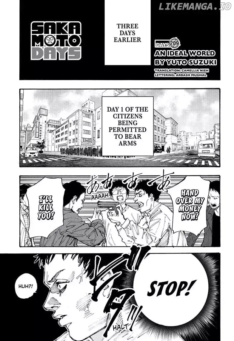 Sakamoto Days - Chapter 209 Page 1