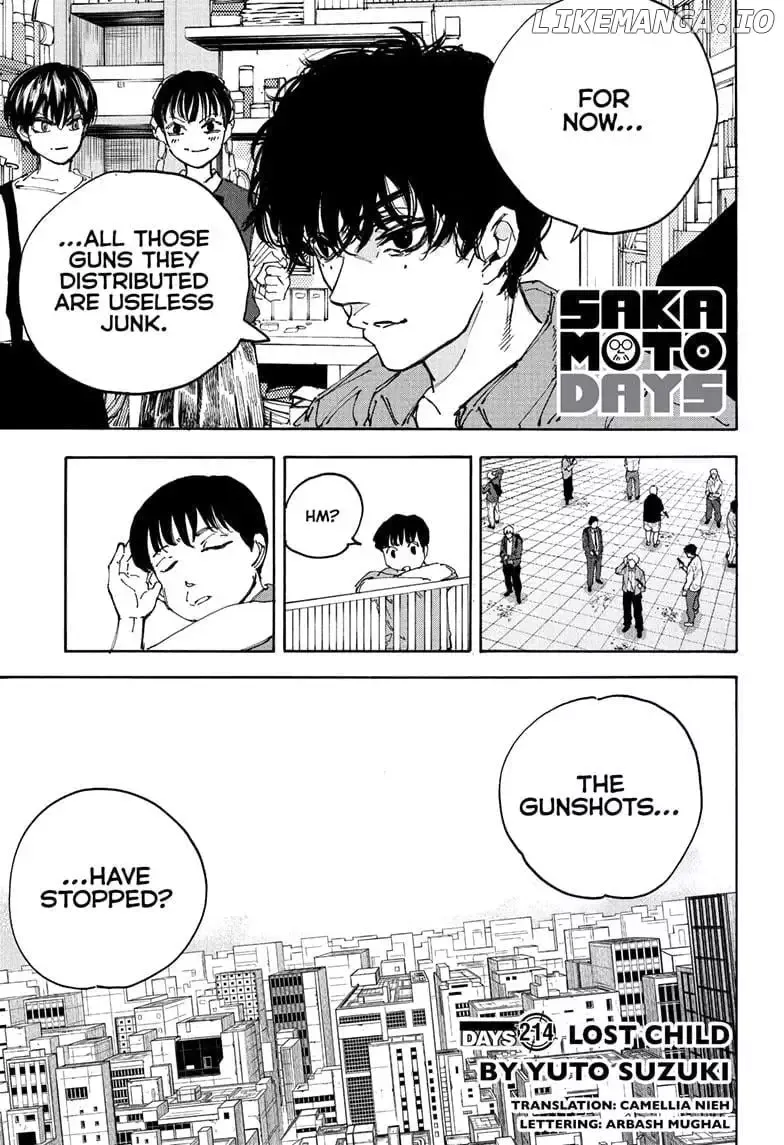 Sakamoto Days - Chapter 214 Page 1