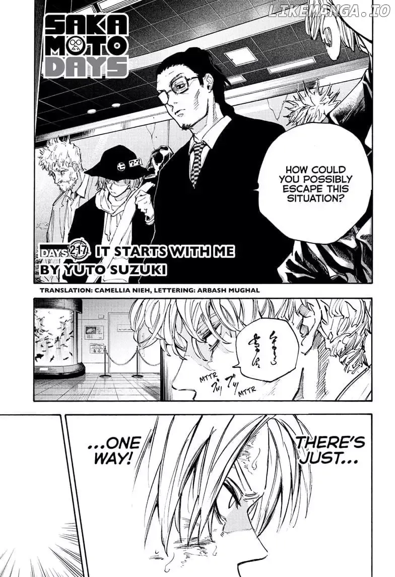 Sakamoto Days - Chapter 217 Page 1