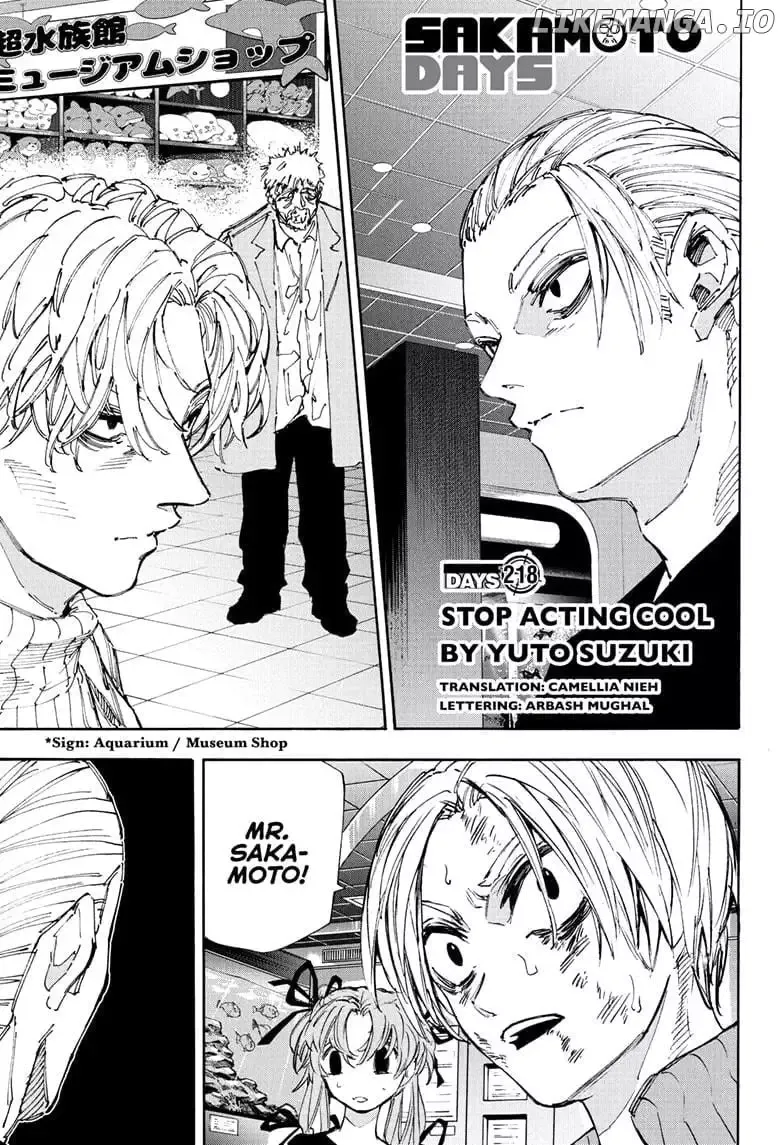 Sakamoto Days - Chapter 218 Page 1
