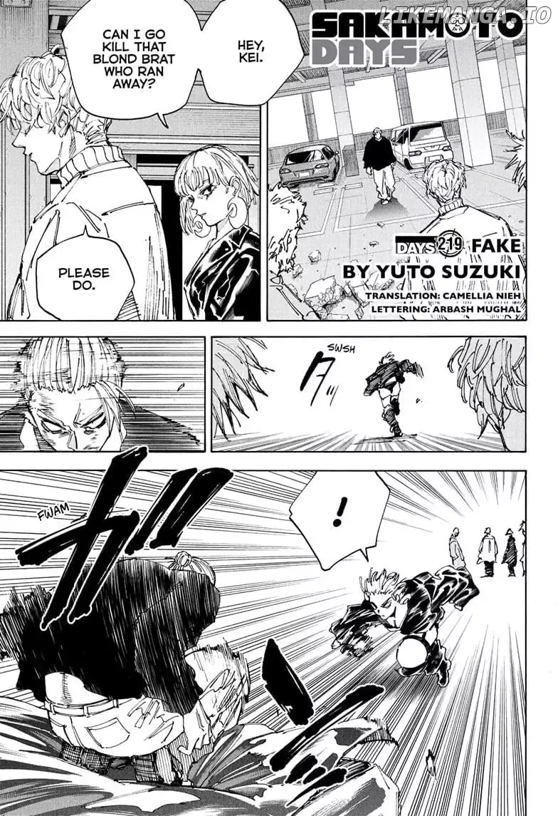 Sakamoto Days - Chapter 219 Page 1