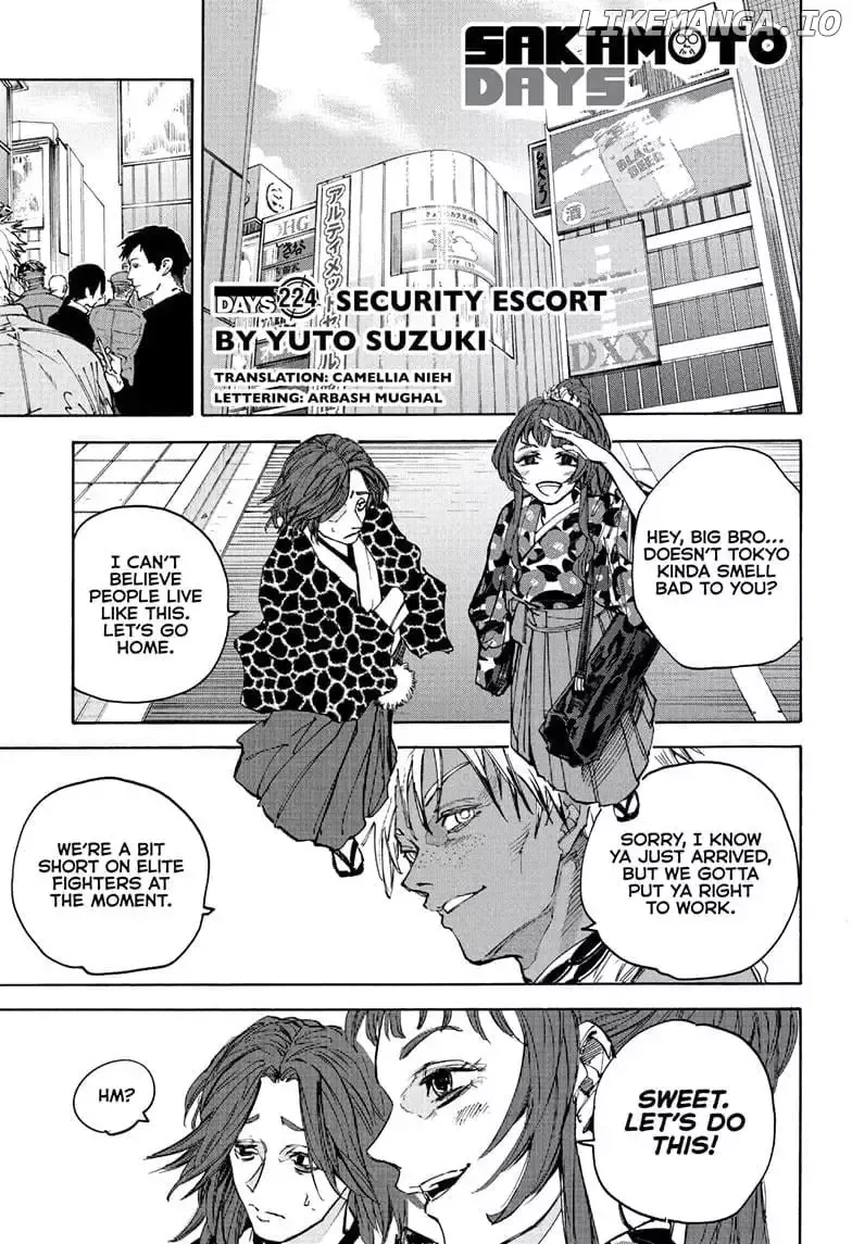Sakamoto Days - Chapter 224 Page 1