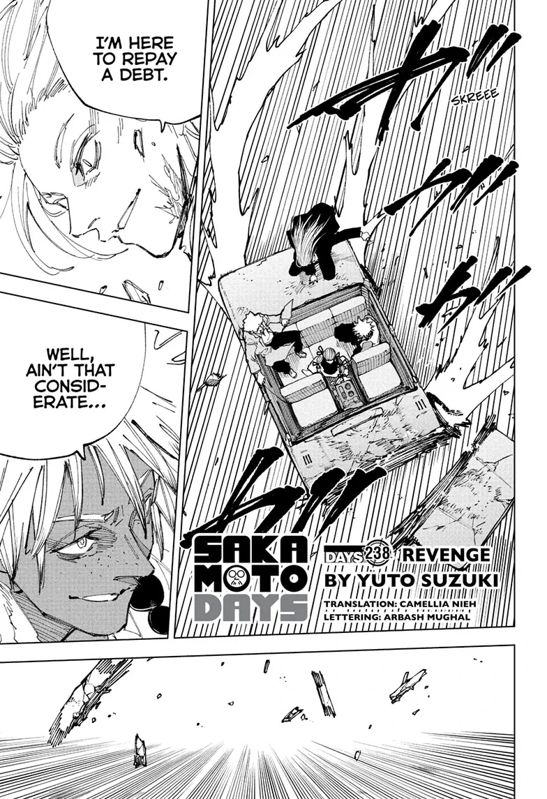 Sakamoto Days - Chapter 238 Page 1