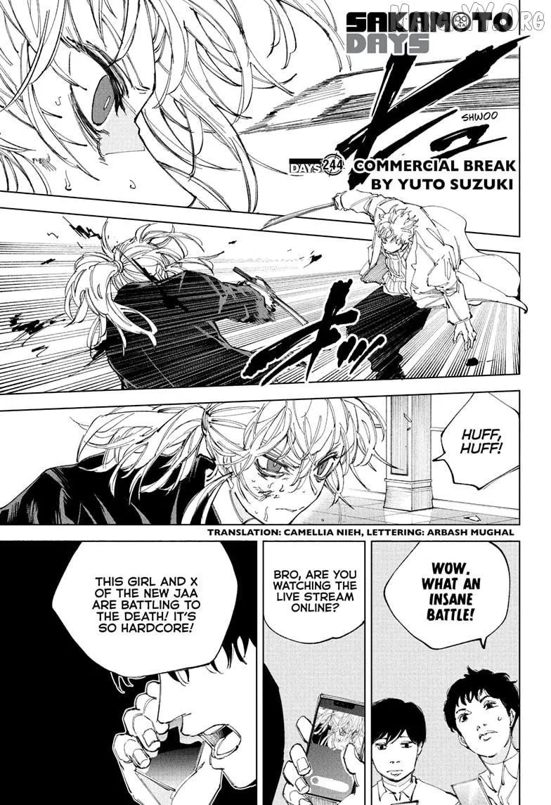Sakamoto Days - Chapter 244 Page 1