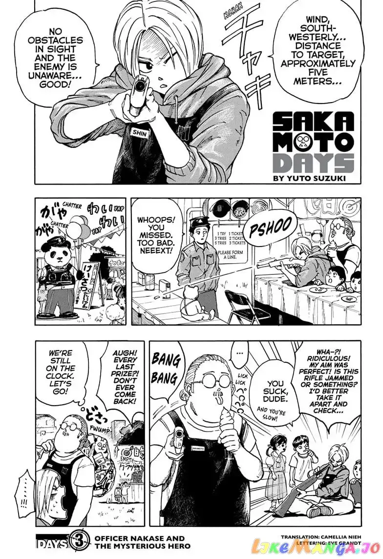 Sakamoto Days - Chapter 3 Page 1