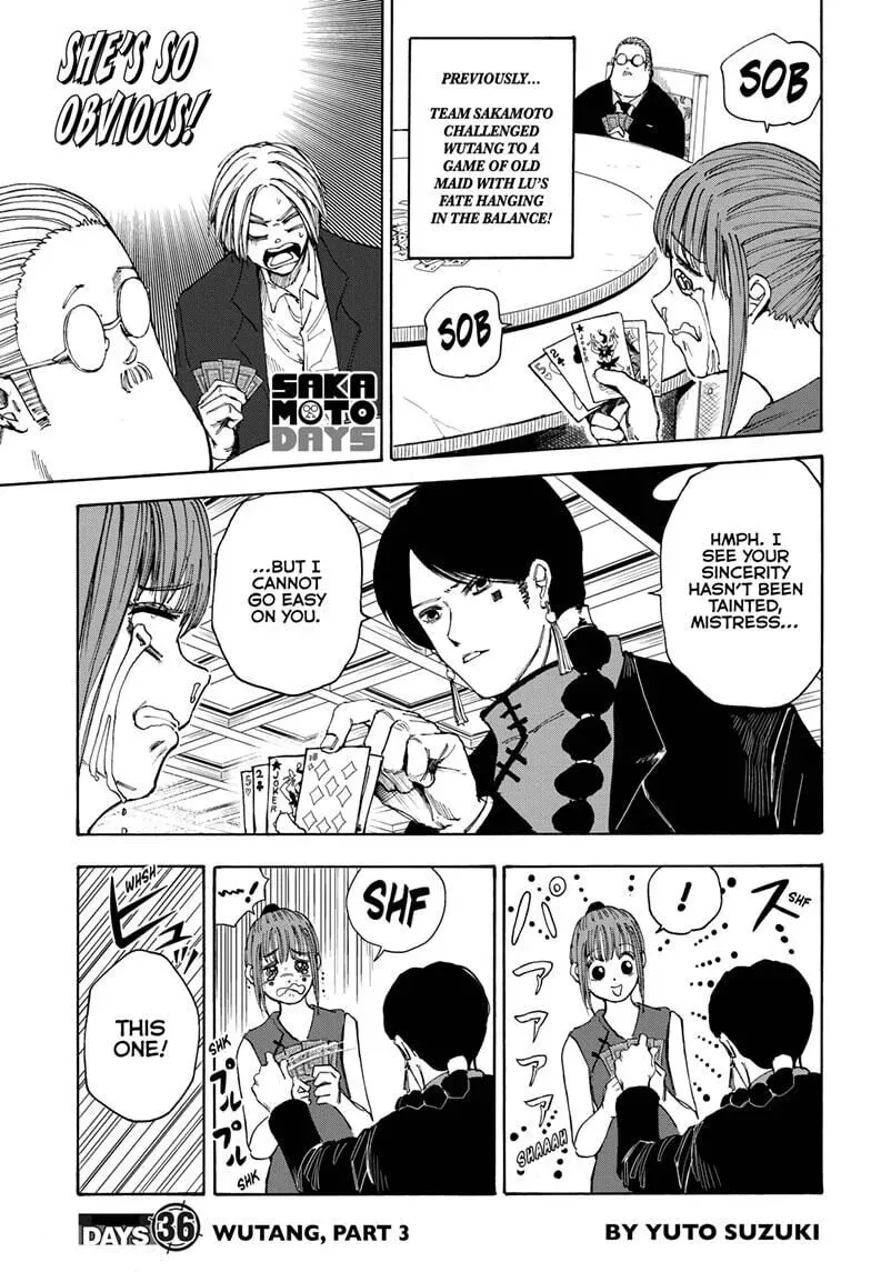 Sakamoto Days - Chapter 36 Page 1