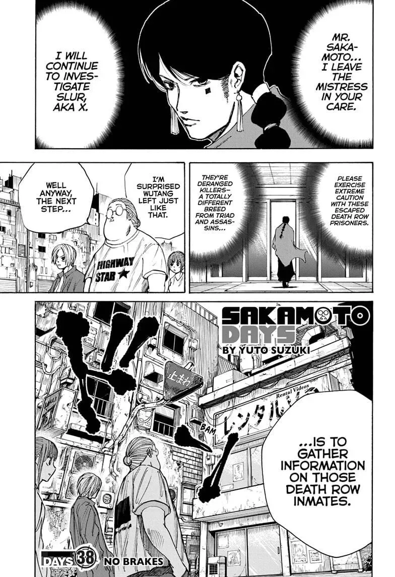 Sakamoto Days - Chapter 38 Page 1