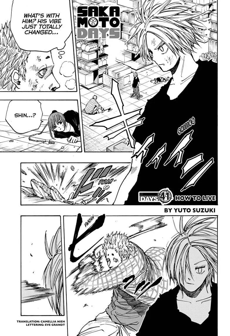 Sakamoto Days - Chapter 41 Page 1