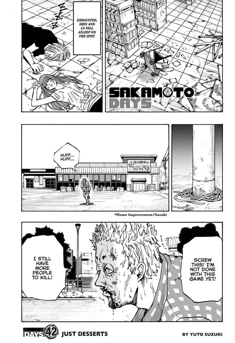 Sakamoto Days - Chapter 42 Page 1