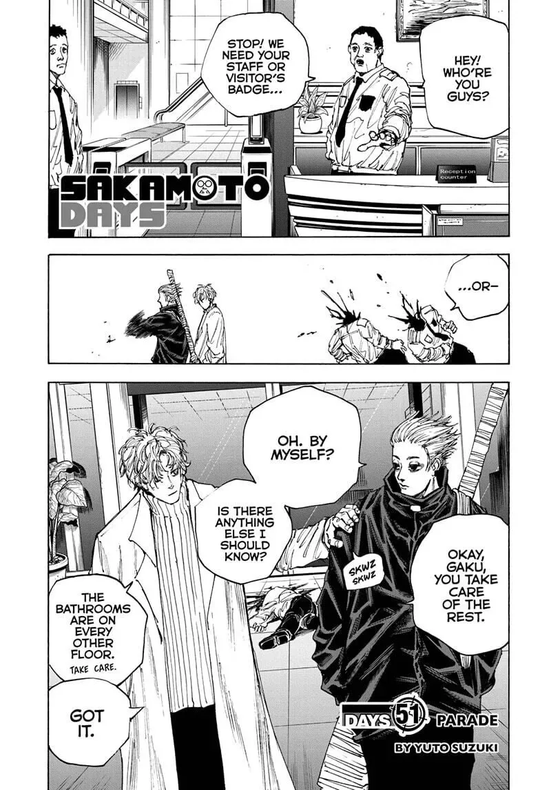 Sakamoto Days - Chapter 51 Page 1