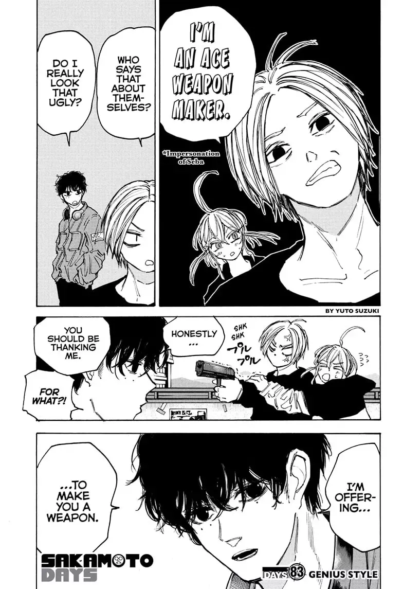 Sakamoto Days - Chapter 83 Page 1