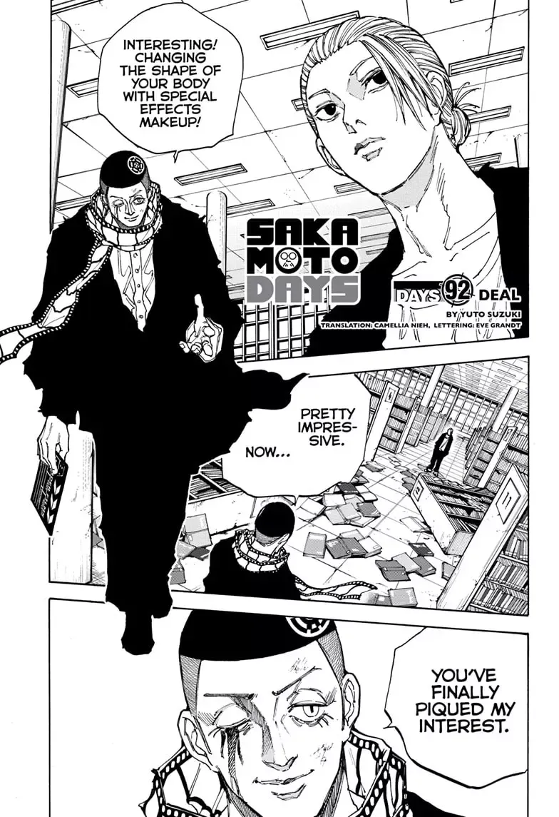 Sakamoto Days - Chapter 92 Page 1