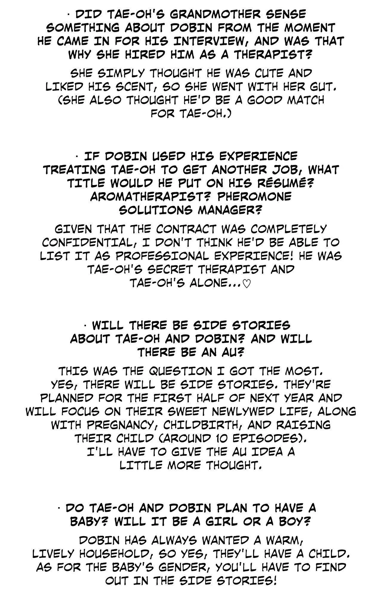 Scent and Sensibility - Chapter 90.5 Page 4
